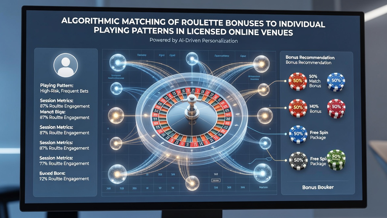Datenanalyse und Bonusabstimmung für individuelle Roulette-Spielmuster