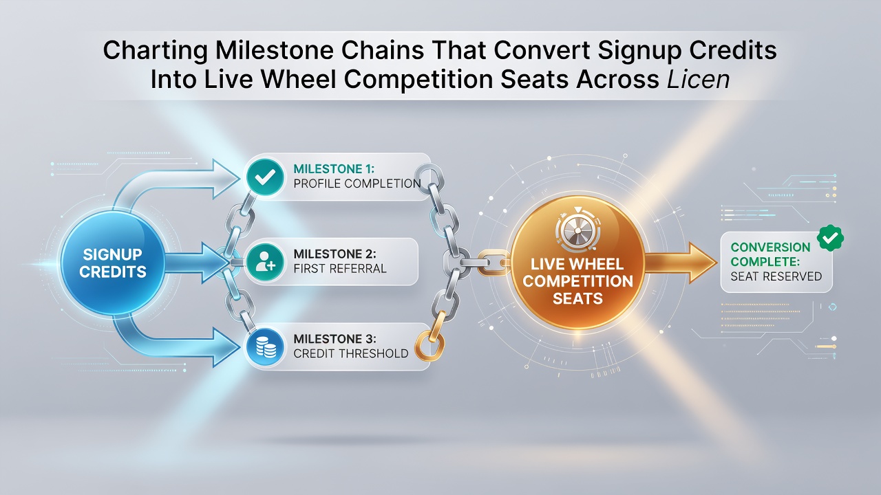 Visualisierung von Live-Wheel-Wettbewerben die durch Meilenstein-Umwandlungen zugänglich werden