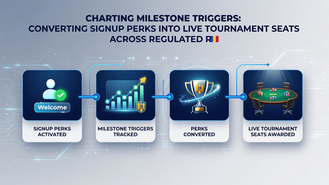 Infografik zu Meilenstein-Pfaden und Turnierfreischaltungen in Roulette-Apps