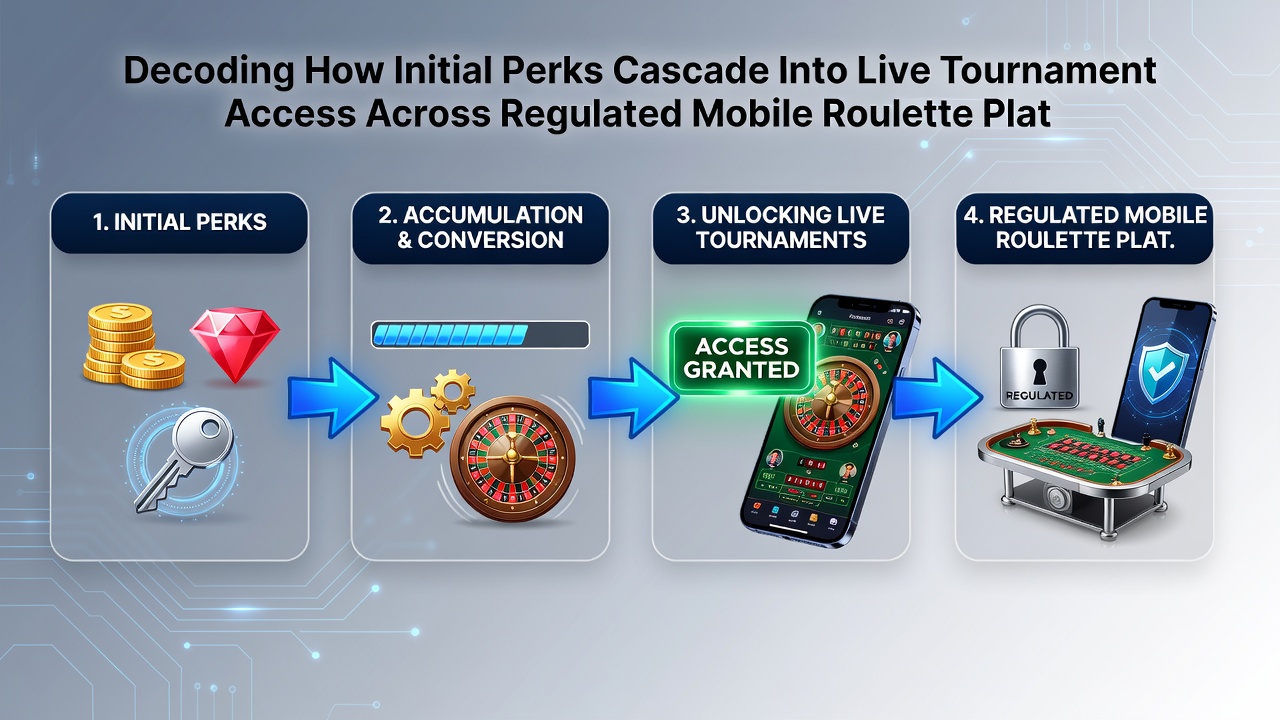 Visualisierung der Integration von Bonus-Stufen und Live-Turnier-Zugängen in regulierten Roulette-Apps